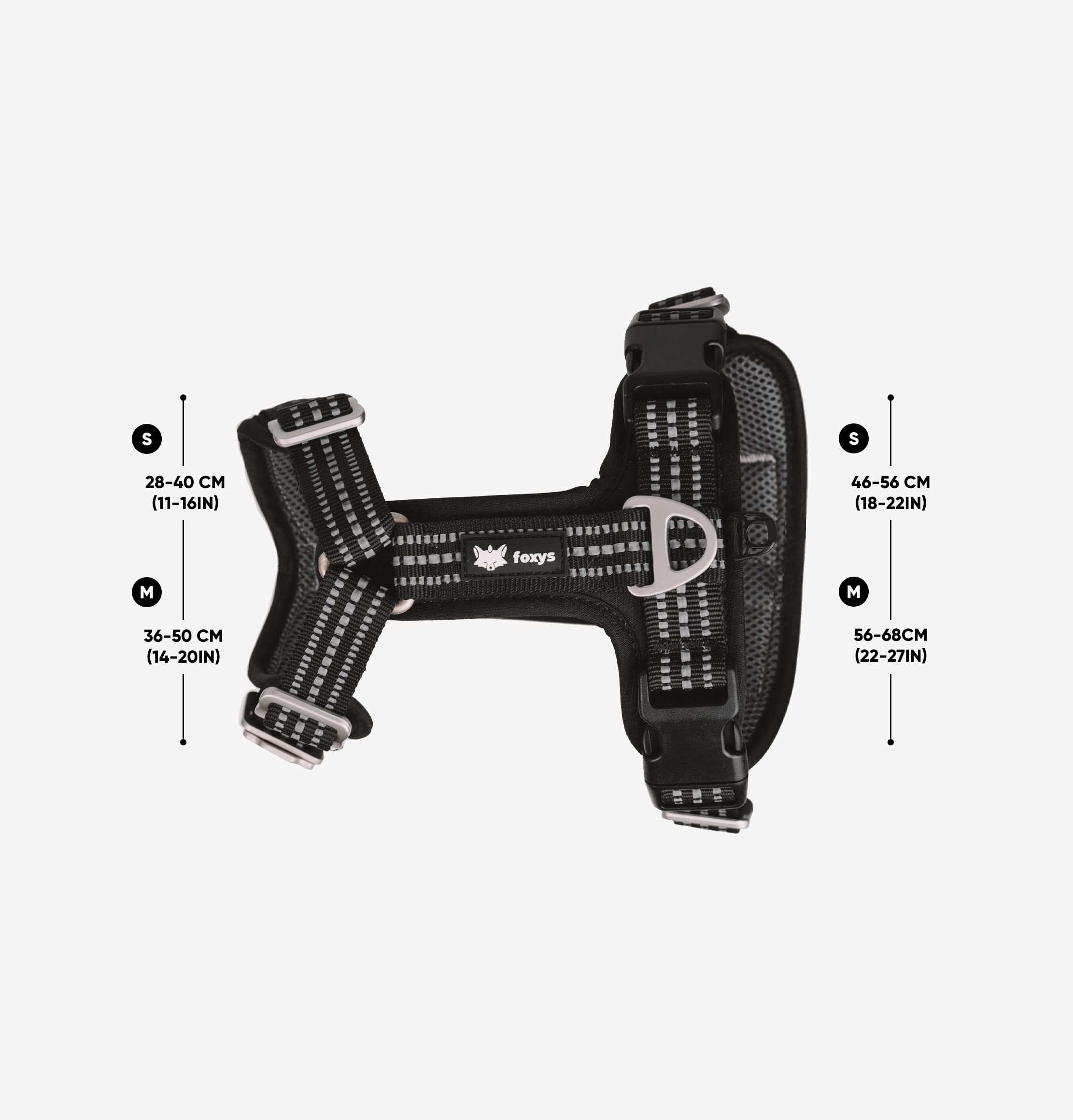 Dog Harness, Non-Pull Vest with Front and Back Ring, Lightweight, Adjustable and Reflective 3M Pets Safety Closure - Image 4