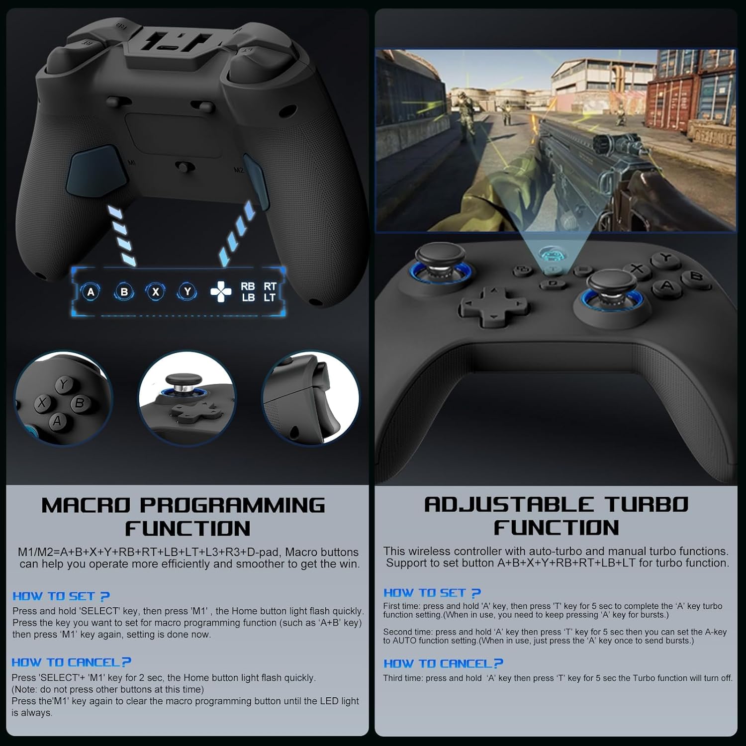 المتطور - Gamepad Controller for iPhone/iOS/Android/Switch/PS4... - view 5