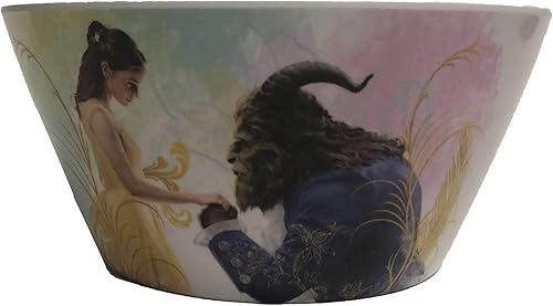 Miniatura 3 de Zak Designs Tazón de sopa para niños y paquetes con platos (paquete de 2 tazones, La Bella y la Bestia)