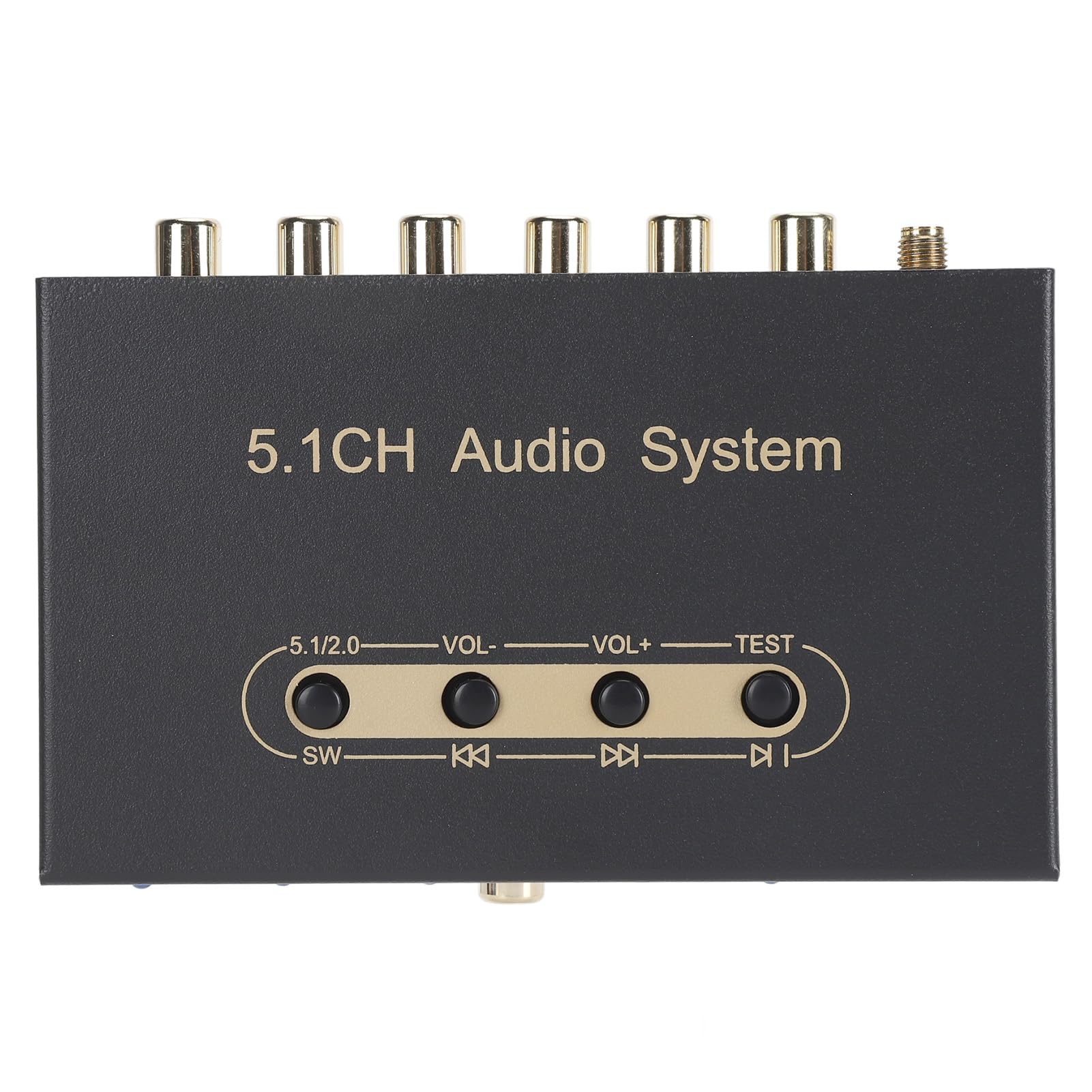 5.1 Kanal Sound Decoder, Digitaler Sound Decoder Konverter, Unterstützt ARC Glasfaser Koaxial BT Digital Sound System Dekodierung für DTS für AC3, LPCM, für DVD Player (EU)