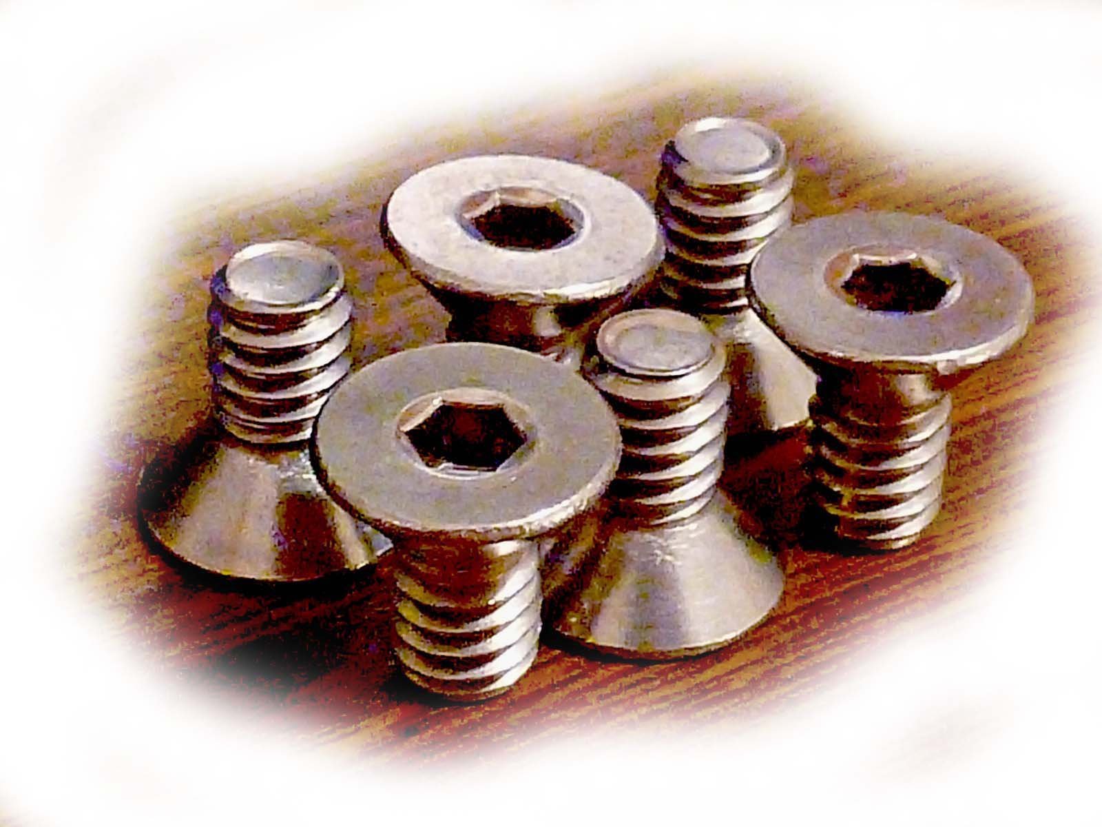 RTBolts Table Insert Machine Screws for ShopSmith Mk. 5 Woodworking Machines Stainless Steel 6 Pack