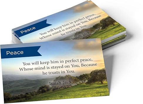 Logos Trading Post Isaiah 263 Pass It On Scripture Cards, Pack of 25