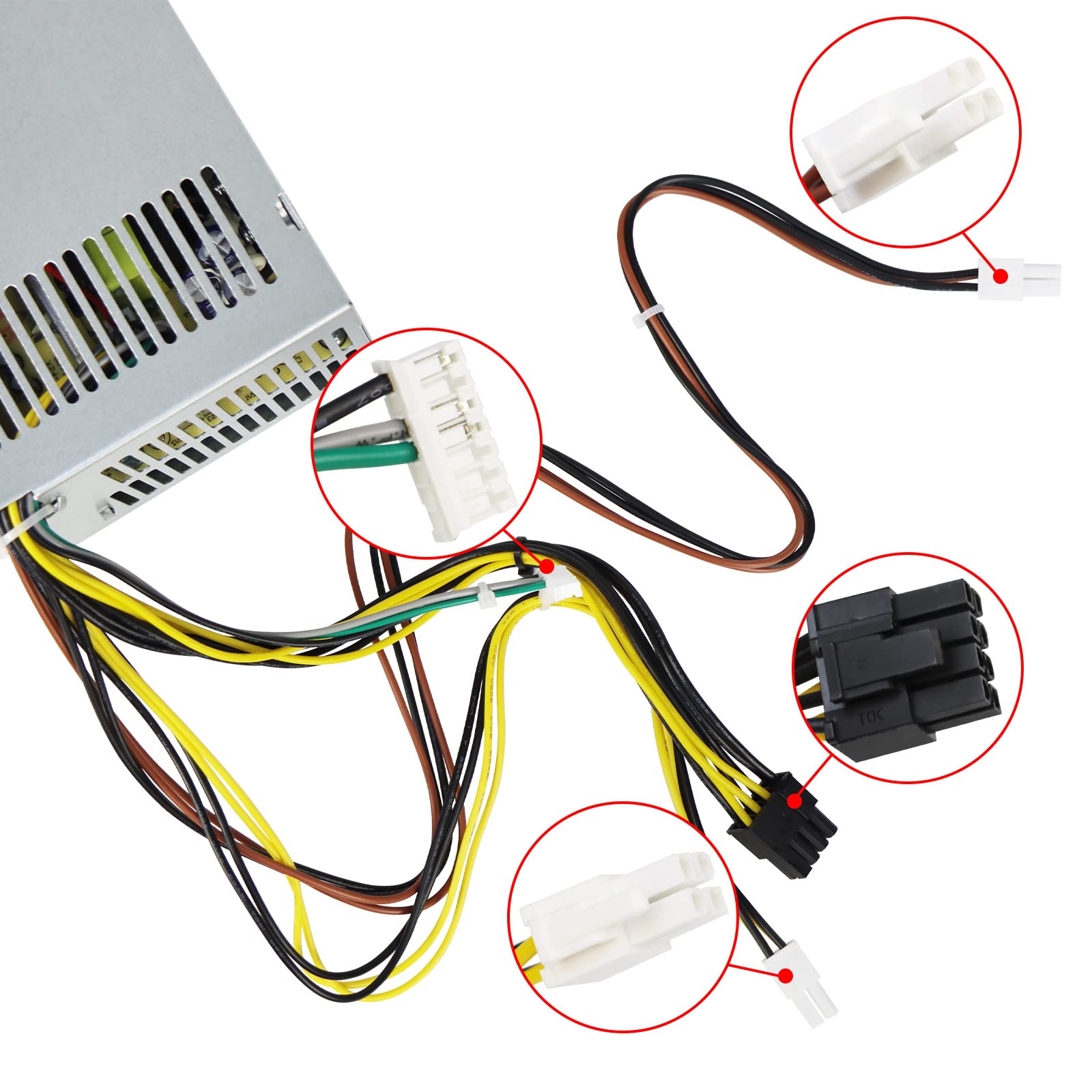 Amazon | S-Union アップグレード 937516-004 310W電源 HP ProDesk 280