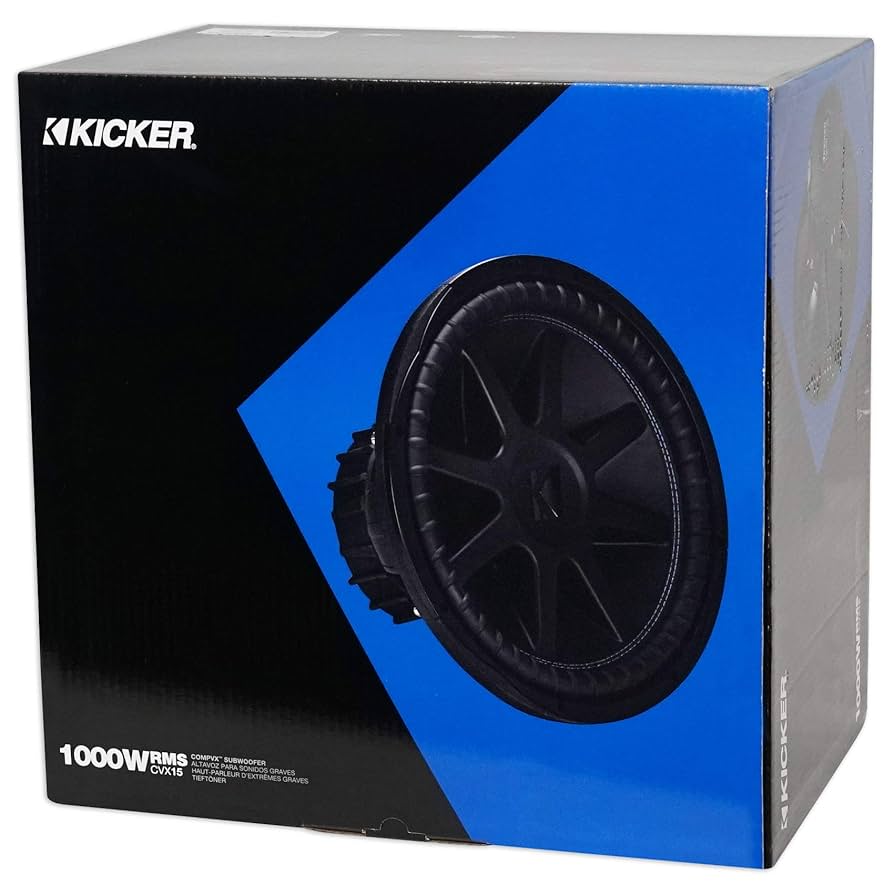 Amazon.com: KICKER (2) 44CVX152 Comp VX CVX 12000W Car