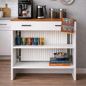 bangu Petek  st  Kahve K esi Dolab  Derinlik 47 cm  ok Ama l  Kahve Stand  BKDM008  ST ATLANT K, 100 CM