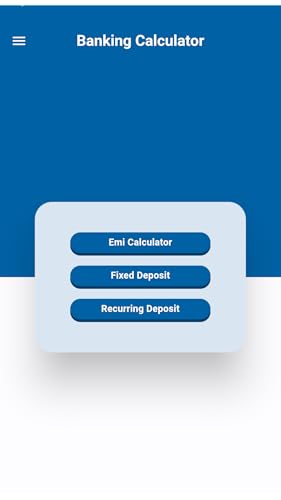 Banking Calculator - EMI/FD/RD