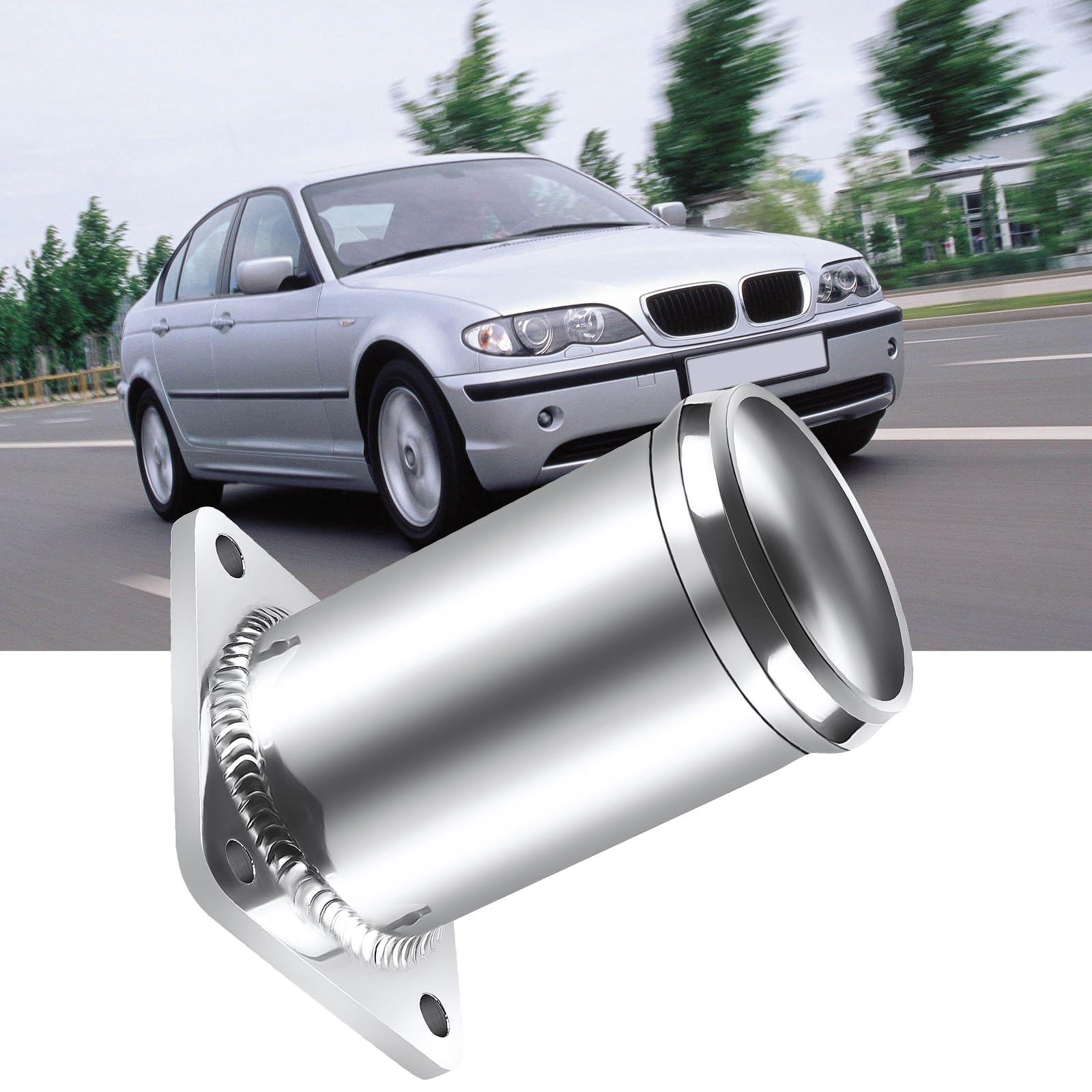 KAOLALI Kit di rimozione della valvola EGR E46 E39 X5 E53 X3 E83 E38 E65, tubo di ricambio per la valvola EGR E46 318D 320D 330D 330Xd 320Cd 318Td 320Td
