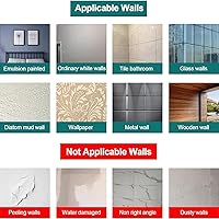 Vista 7 de Tira protectora de borde transparente, protector de esquina de pared en forma de L, protector de esquina para muebles, cubierta de decoración