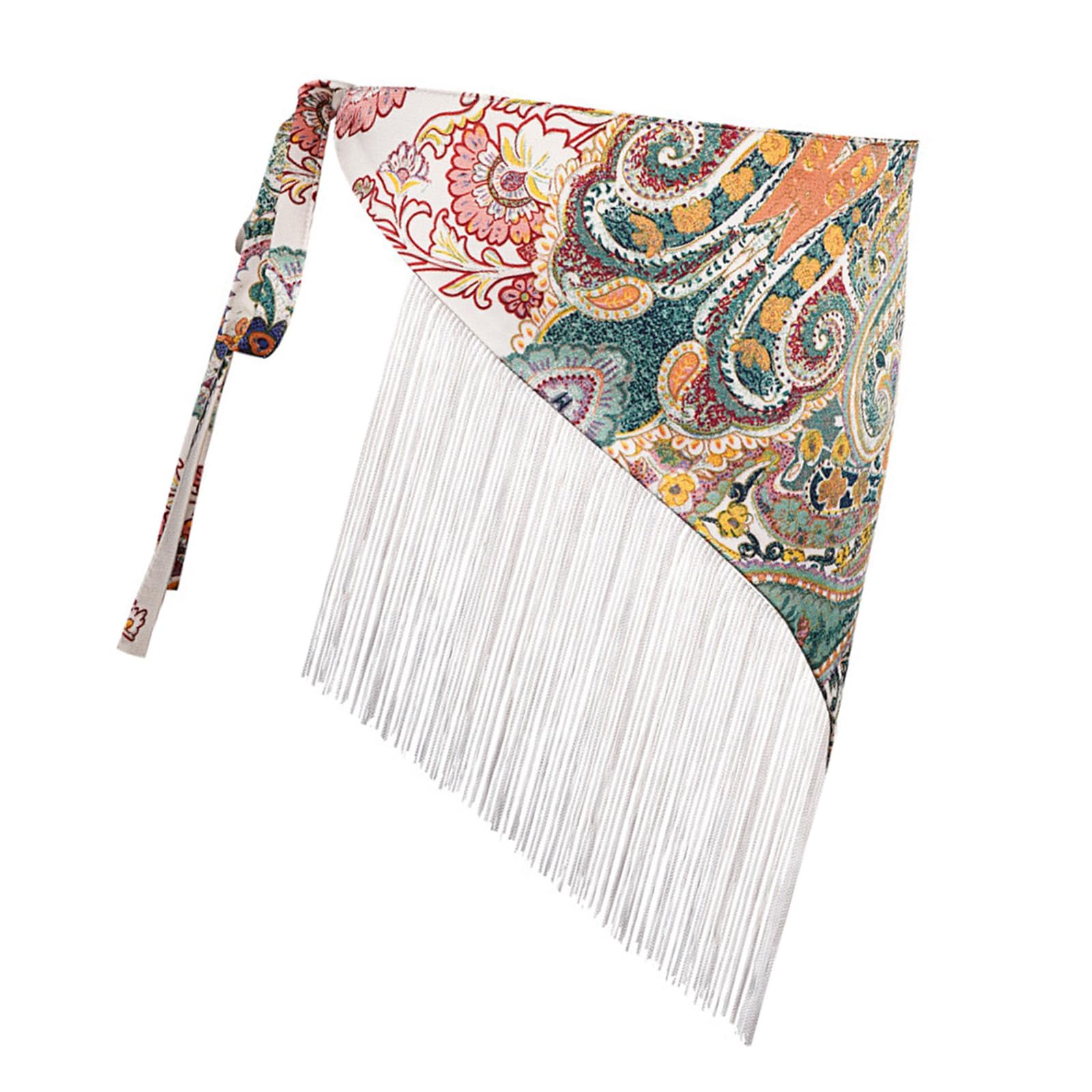 MICFENY Reversible Sarong Skirt And Shawl Stylish Beach Accessory Breathable Waistband Corset Hip Scarf