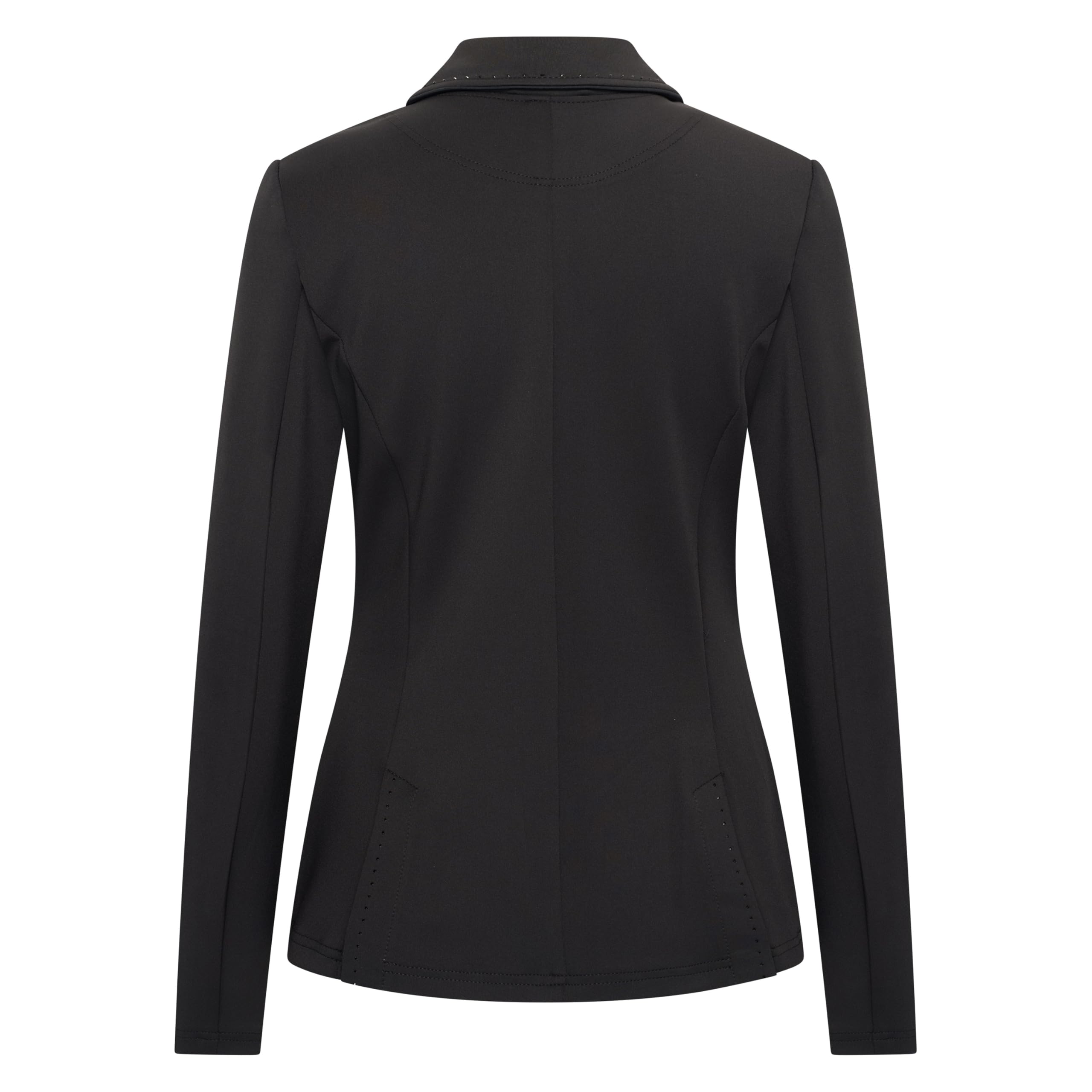 Imperial Riding Turnierjackett IRH Basic Glam, Damen-Turnierjacke mit 3-Knopf-Verschluss, ungefüttert, mit Strassdetails und Rückenschlitzen