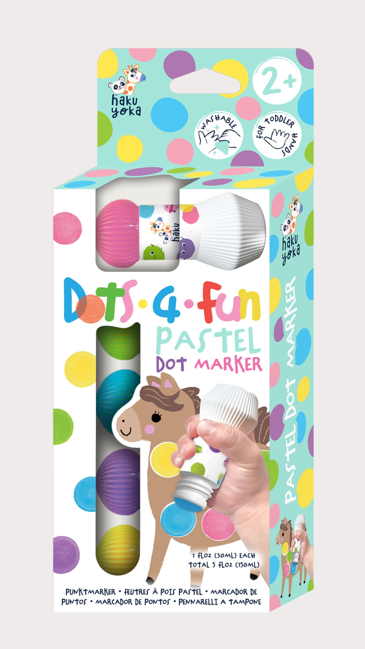 Avenir Haku Yoka Dots4Fun Pastel Dot Markers