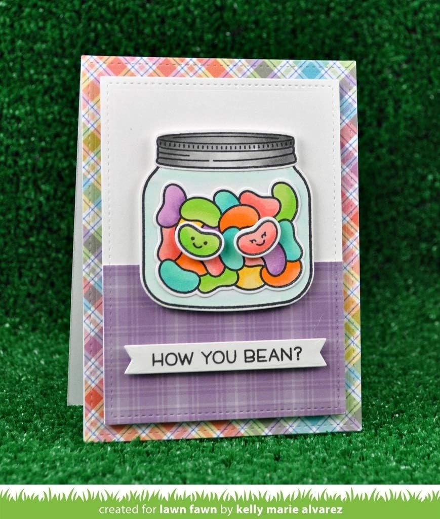 LAWN FAWN Bean Clear Stamps 4"X6"
