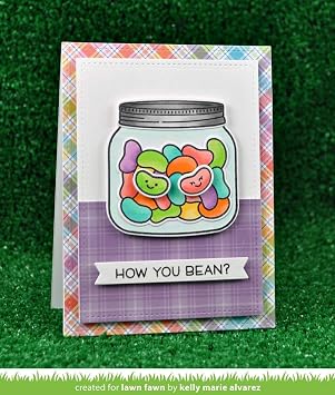 LAWN FAWN Bean Clear Stamps 4X6