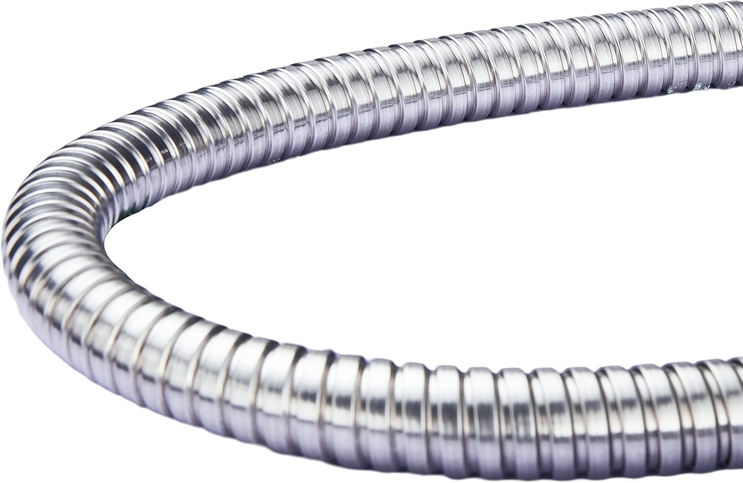 Stainless Steel Garden Hose 25 ft, Flexible Metal Water Hose 25ft with 3/4'' Crush Resistant Solid Brass Fittings, Heavy Duty, No Kink, Lightweight, Durable