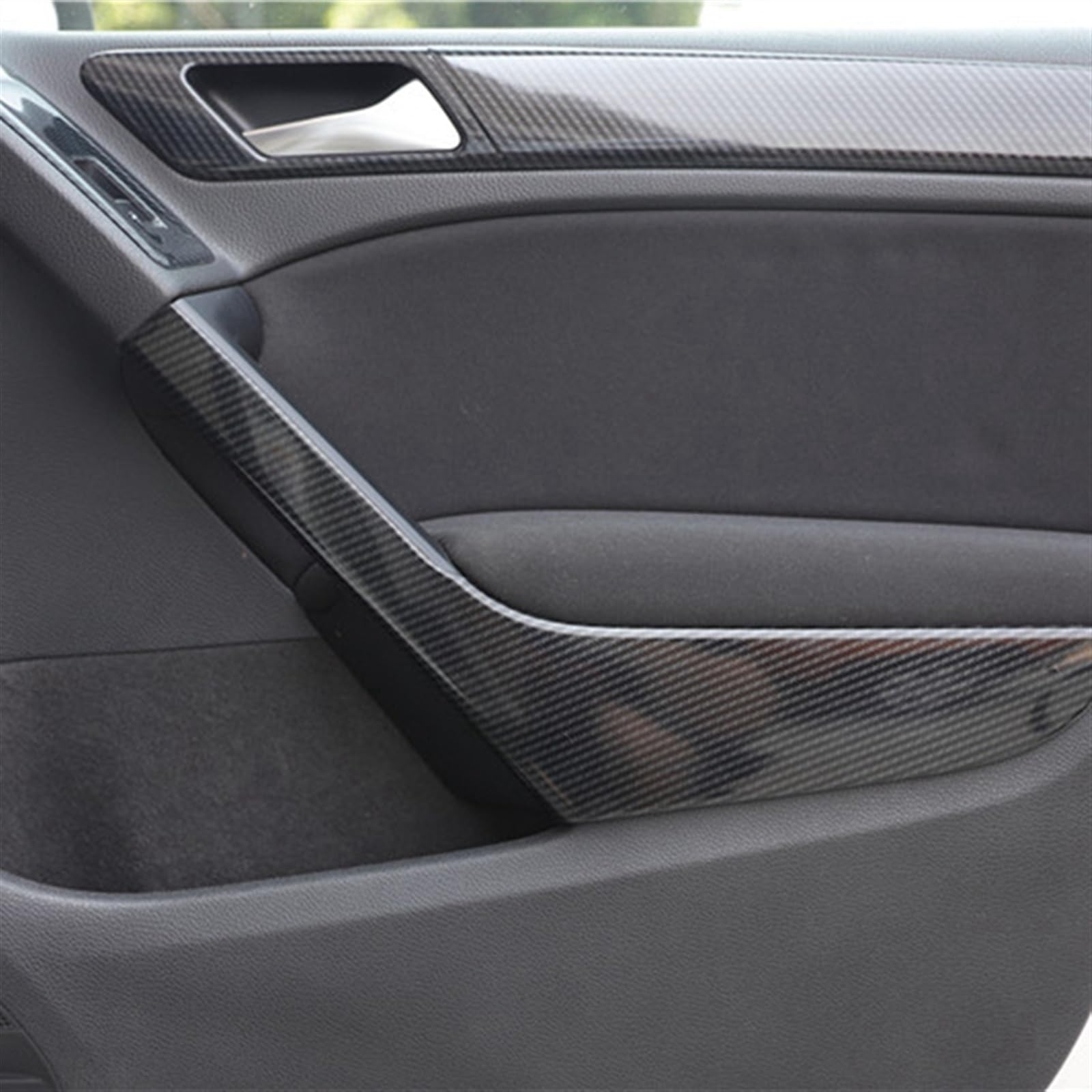 Couvercle De Poignée De Porte Imitation Carbone Pour Suzuki Swift Sport RS MK2 2012-2015