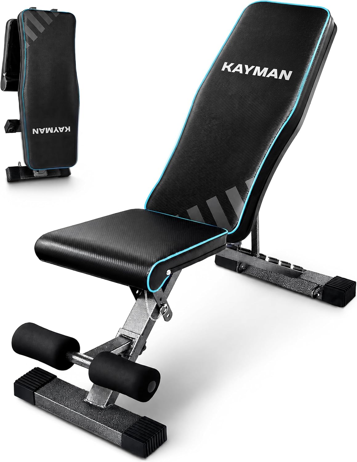 Kayman cheap adjustable weight bench with three plane adjustment
