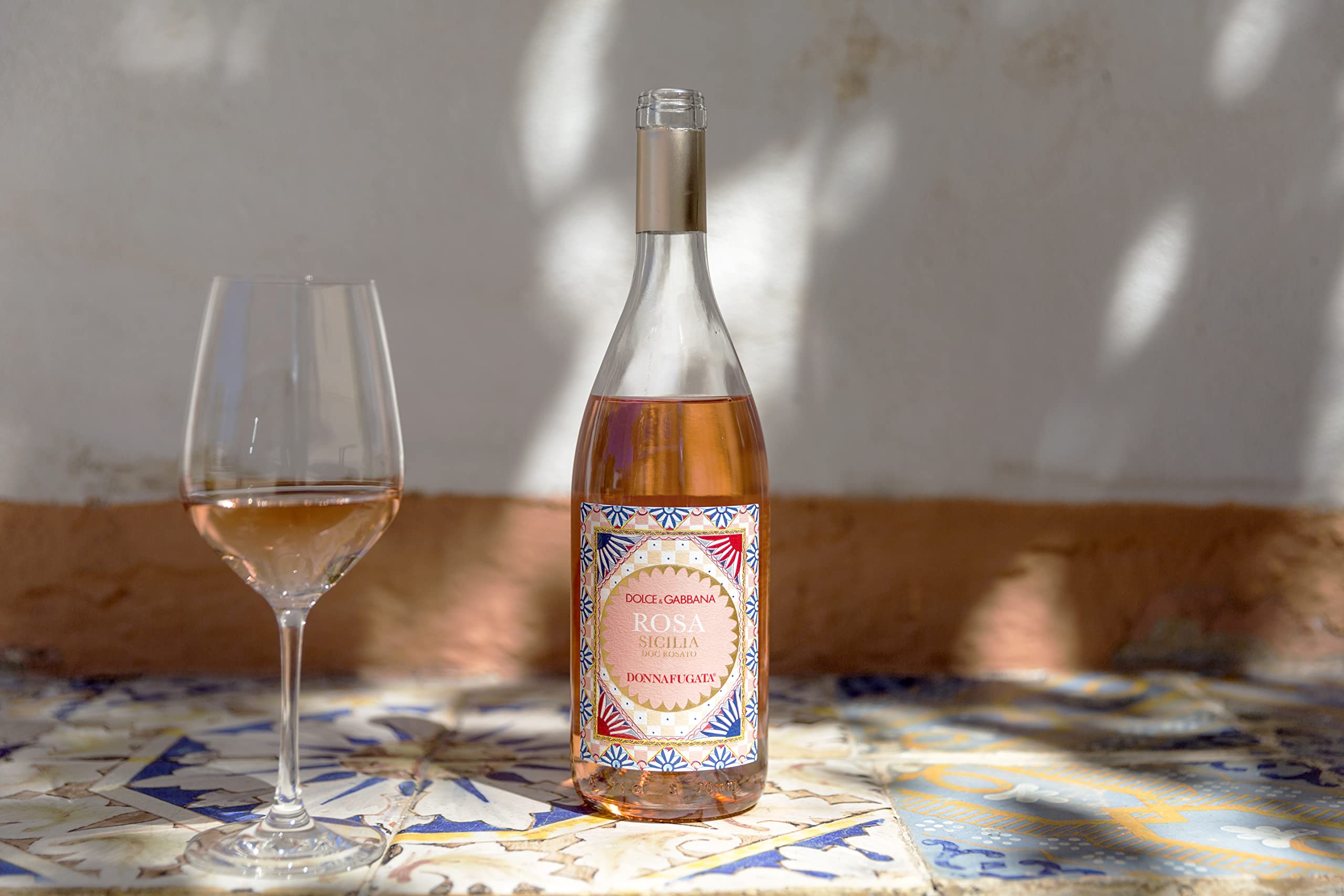 Dolce&Gabbana e Donnafugata Rosa 2025 - Rosato, Sicilia Doc - 750 ml In Astuccio