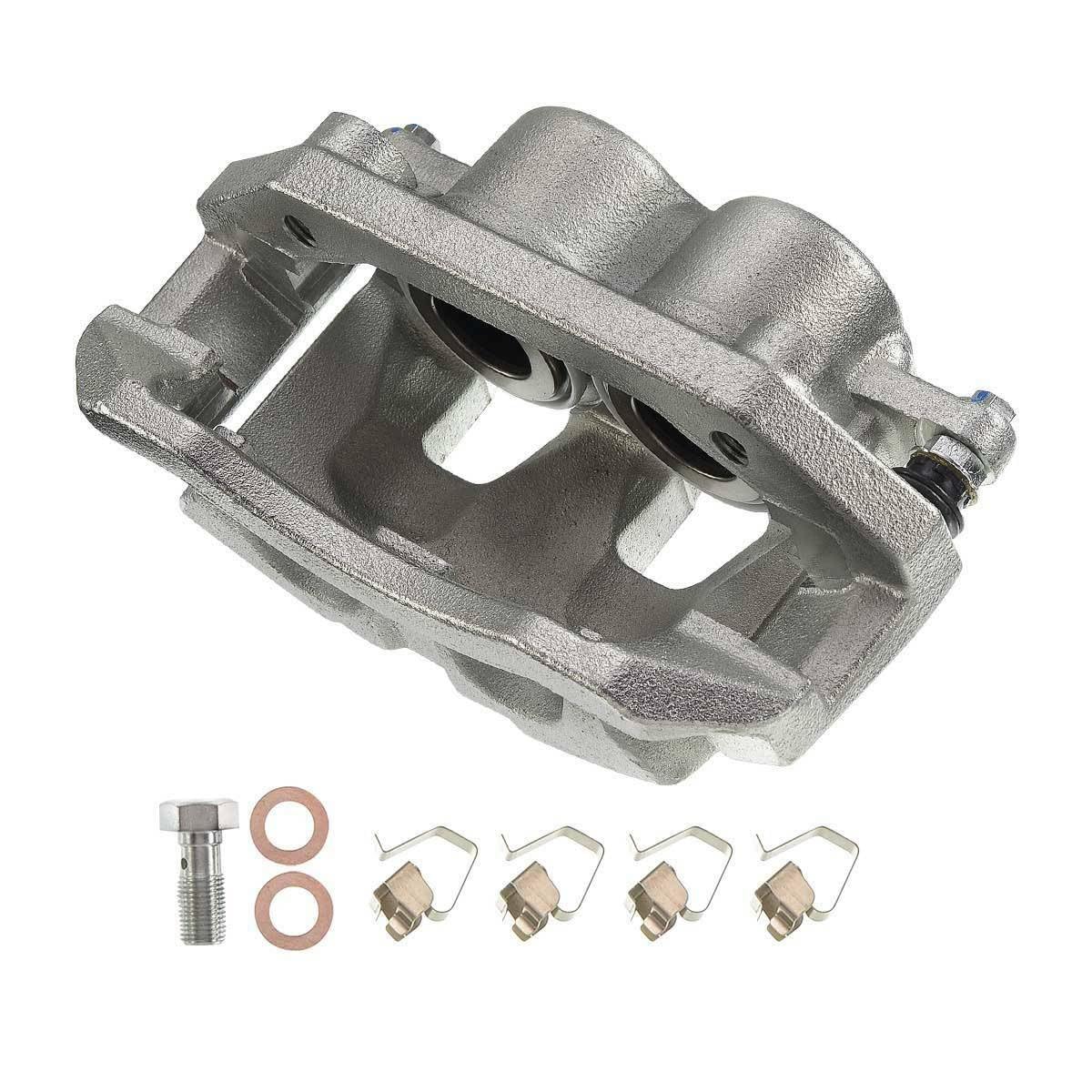 Amazon.com: AUTOPARTS FACTORY 2pcs Disc Brake Caliper Set Front 