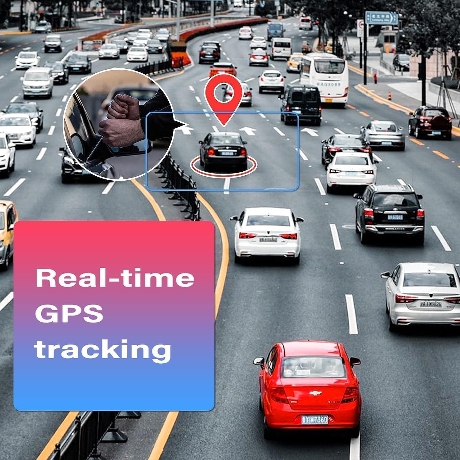 Mini localizzatore GPS per auto, 4G, tracciamento in tempo reale, GPS nascosto, portatile, per moto/bicicletta/età/bambini, durata della batteria di 60 giorni, deve essere ordinato