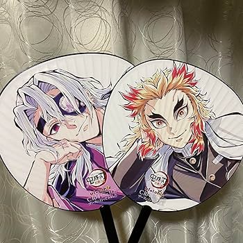 鬼滅の刃 寝そべりイラストグッズセット うちわ 缶バッジ 宇髄 天元 鬼滅の刃 寝そべりイラストグッズセット うちわ 缶バッジ 宇髄 天元