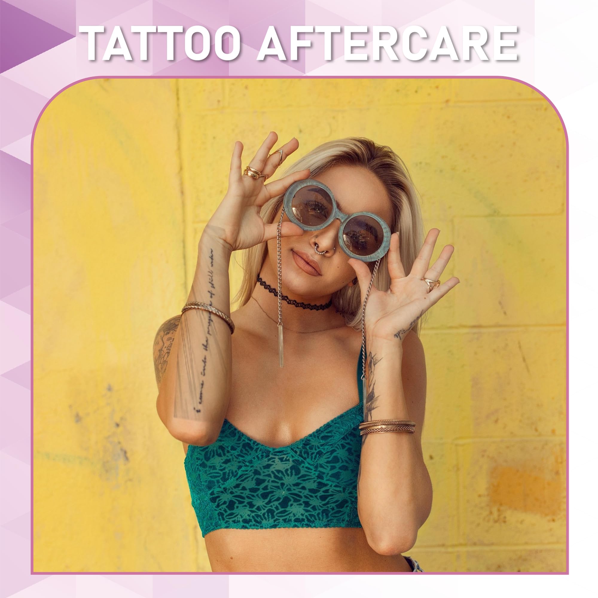Tattoo Aftercare Waterproof Bandages 5cm x 5m – Freely Cut Transparent Stretch Adhesive Bandage Dressing, Wound Sticker Good for Wound Healing, Tattoo aftercare, Shower 3
