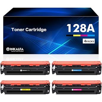128A CE320A Compatible with HP LaserJet Pro CM1415fn Colour MFP Toner