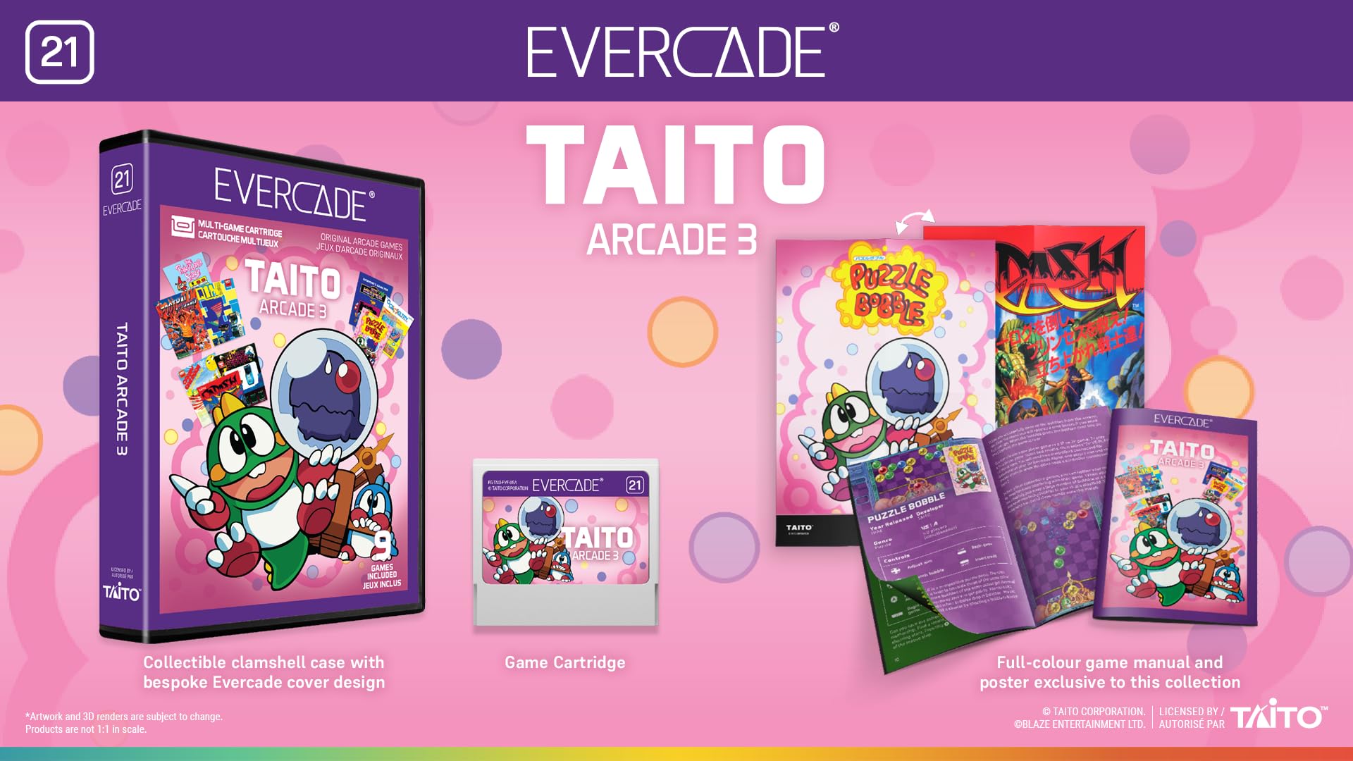 Blaze Evercade Taito Arcade 3 - 5