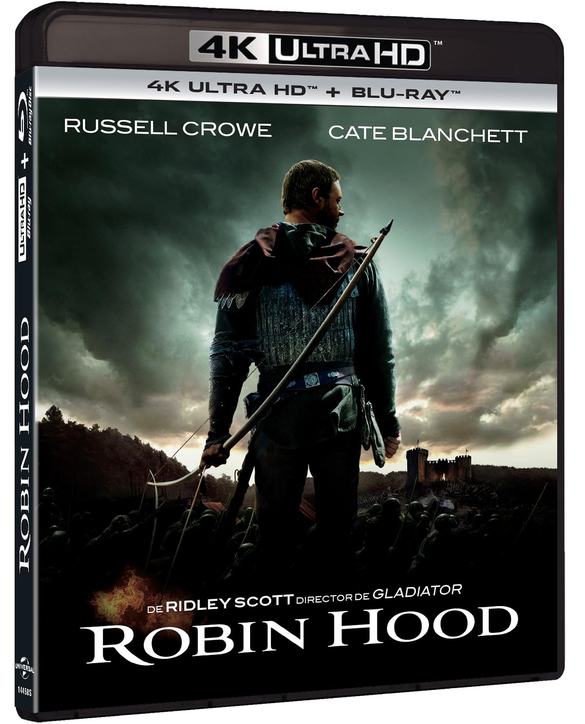 Robin Hood Edición 2025 película 4K UHD y Blu-ray remasterizada para reproductor doméstico