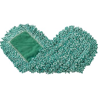 Rubbermaid FGJ85300GR00 24 inch Microfiber Loop Dust Mop, Green, 24 Inch x 1.968 inch x 1.968 inch