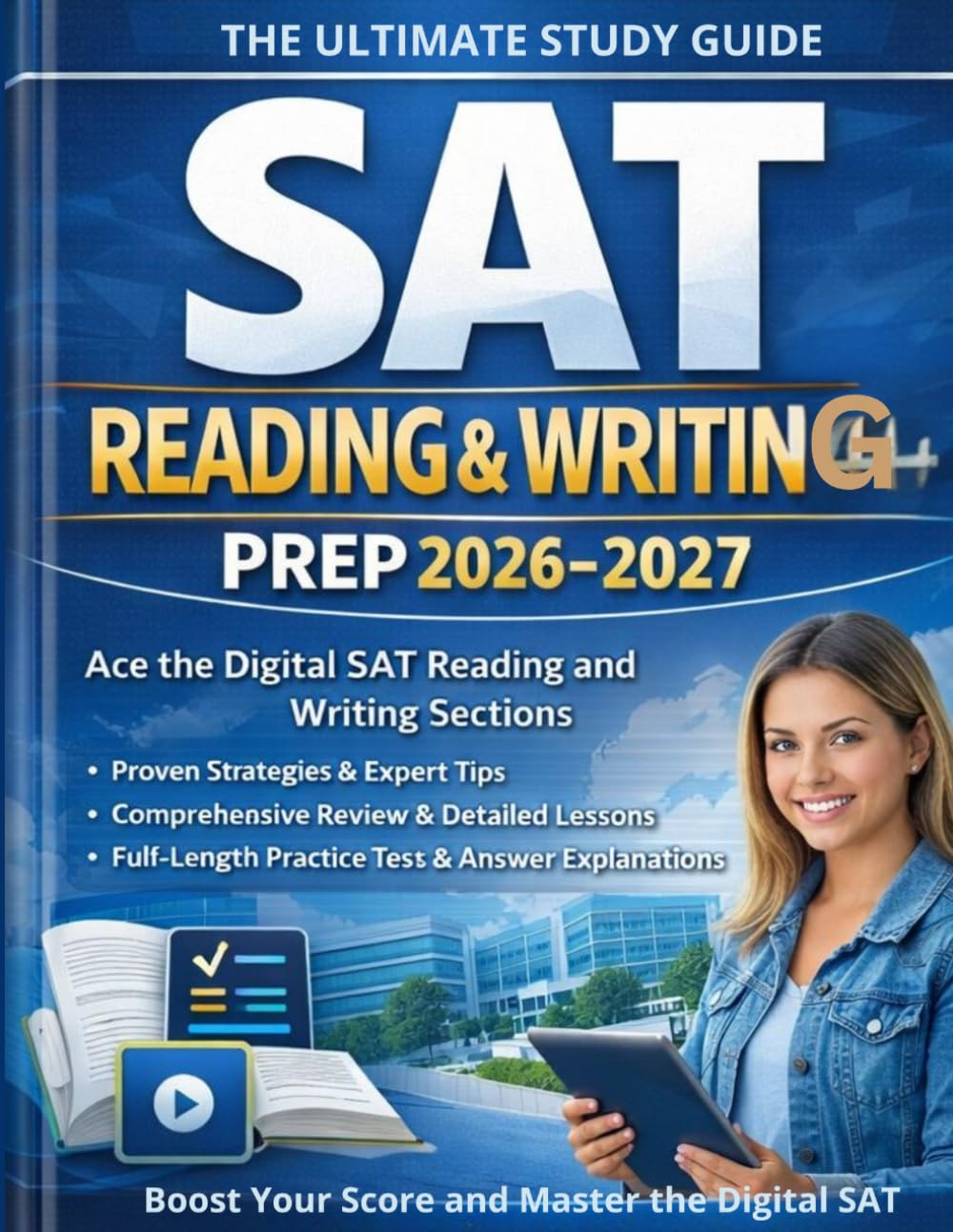 SAT READING & WRITING PREP GUIDE (2026–2027): Ace the Digital SAT Reading and Writing Section