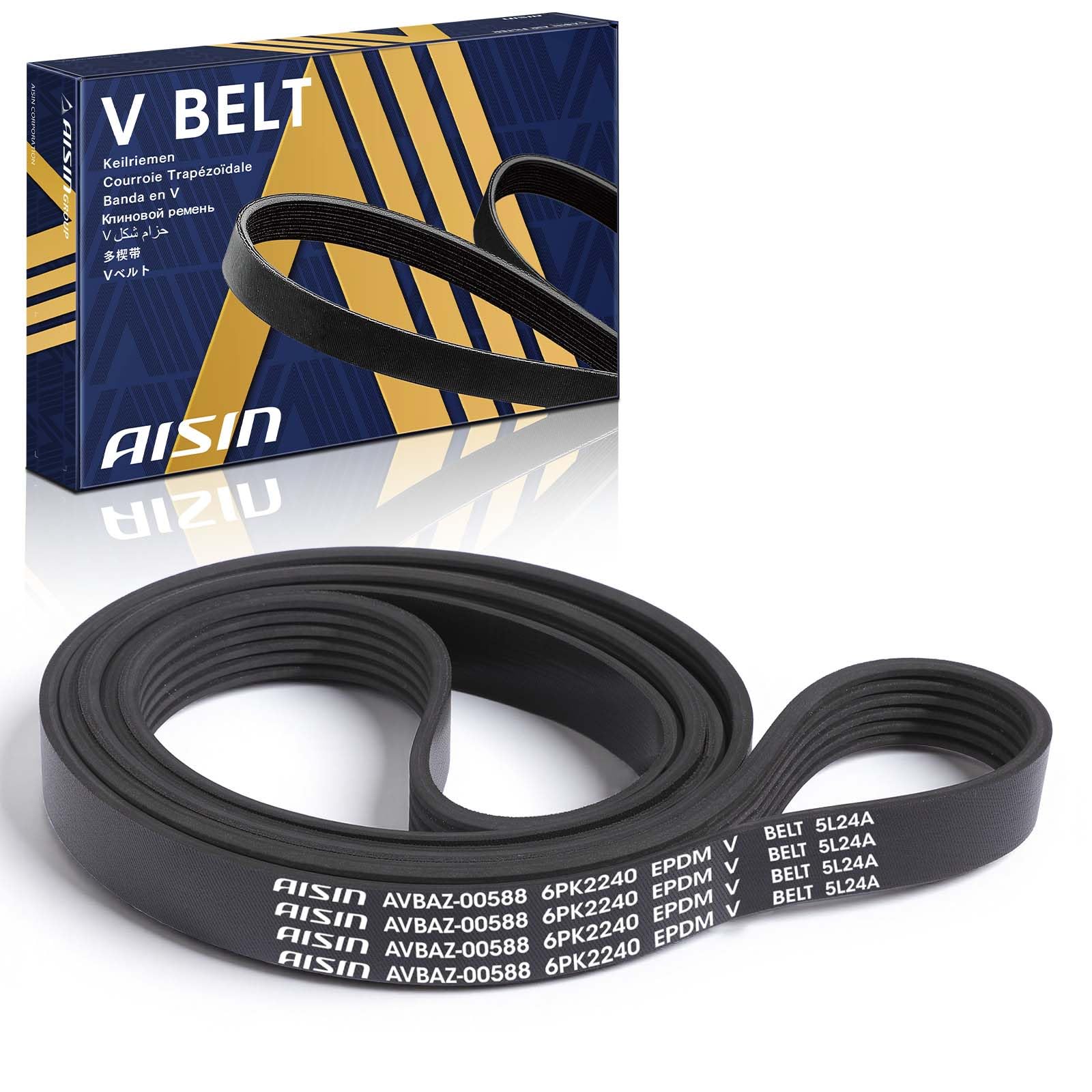 Photo 1 of AISIN Serpentine Belt 88.31" Length