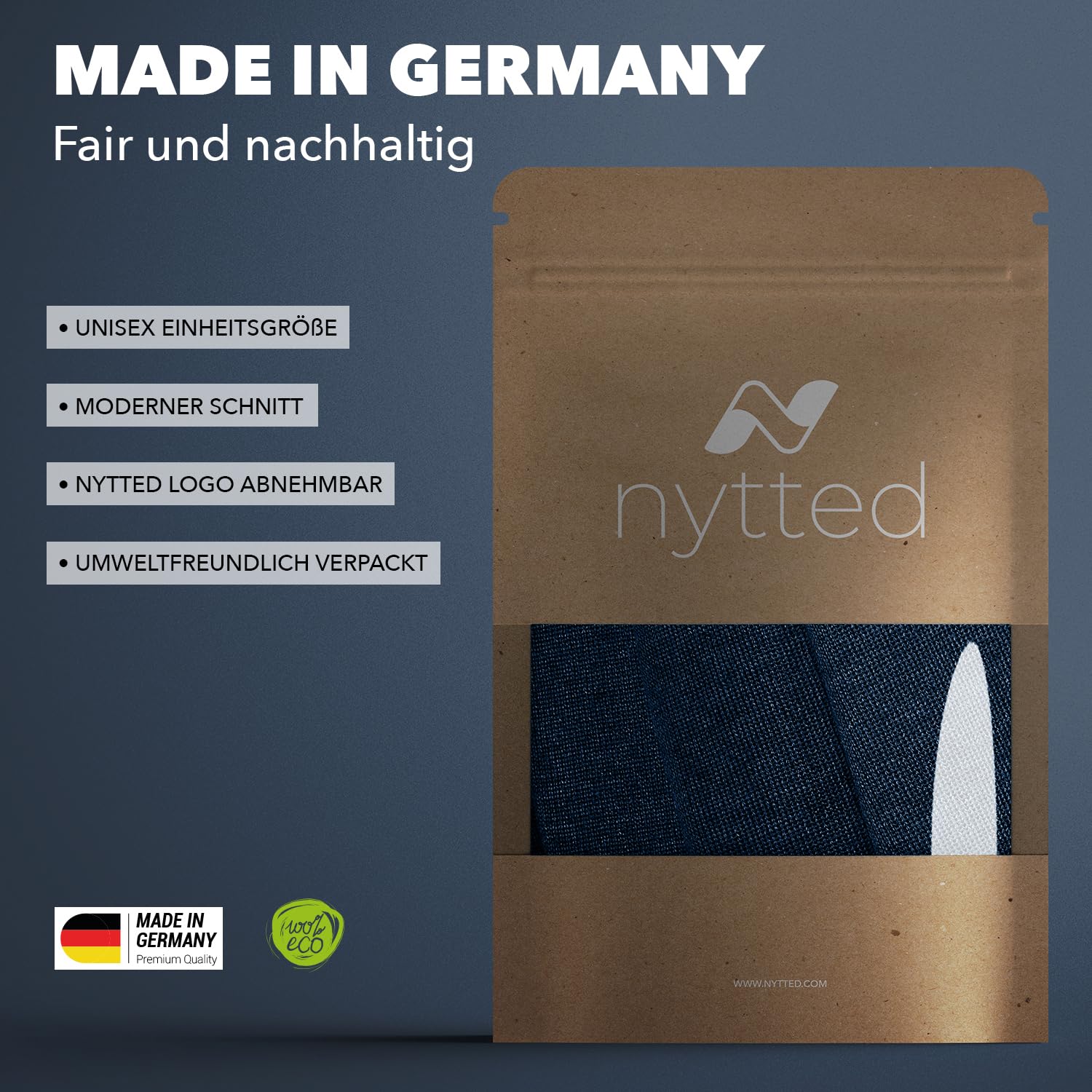 NYTTED® hochwertiger Merino Schal - 100% feinster Merinowolle für Damen & Herren kuschelig weich & sehr warm - Schal Damen Winter Schal Herren Merino Wolle Winterschal Herren Herren Schal Schal Damen