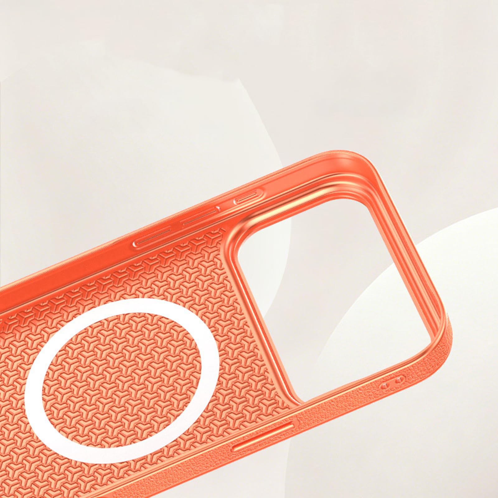 Magnetisch Hülle für iPhone 17 Pro Max/17 Pro/17, Leichte Luxus Gefrostet rutschfeste Schutzhülle Unterstützt Drahtlose Aufladung Handyhülle,Schwarz,17