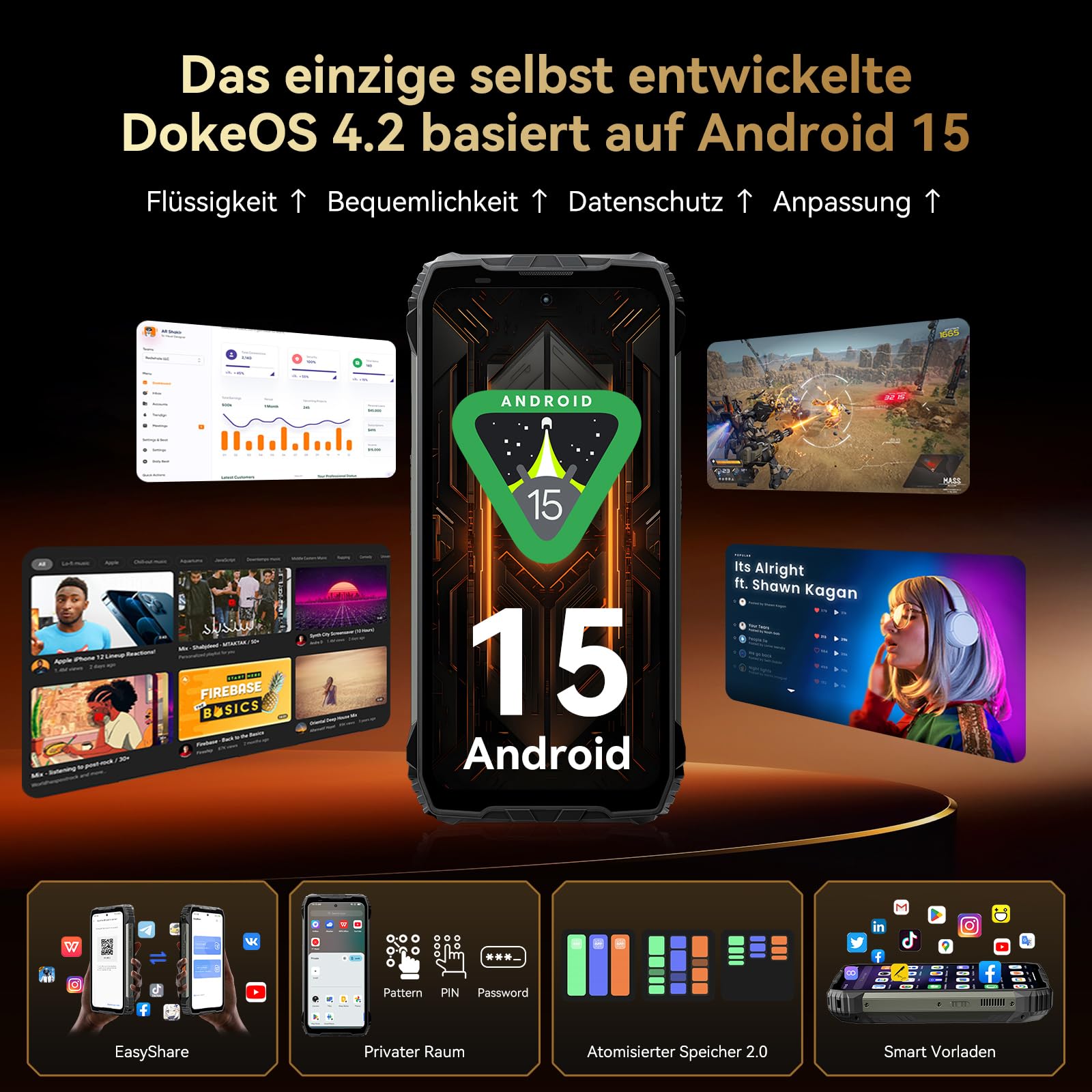 Blackview Xplore 2 Satellite Outdoor Handy Ohne Vertrag – Bild 9