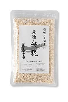 Amazon.co.jp: 糀屋本店 乾燥米糀 200g【創業1689年】 乾燥米麹