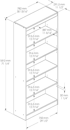 Miniatura 3 de South Shore axess Collection Estantería