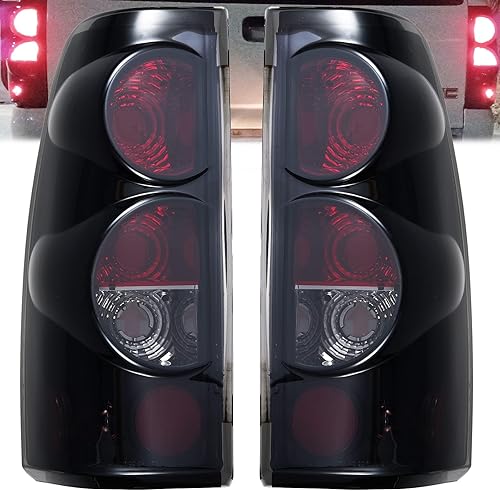 TUZILLA Luces traseras para Chevy Silverado 1500 2500 1999-2006 Silverado 3500 y 2007 Silverado con estilo clásico 01-06 GMC Sierra 1500 y 2500