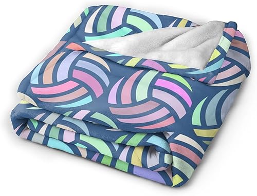 Miniatura 2 de Pretty Sport - Manta de pelota de voleibol suave, ropa de cama cálida y acogedora manta de franela de vellón de felpa, regalos para niños,