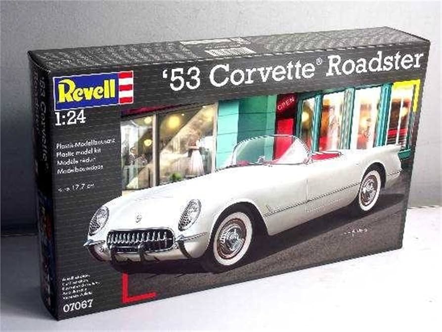 53 コルベット ロードスター 新品未組立 53 コルベット ロードスター (プラモデル) - ホビーサーチ カー
