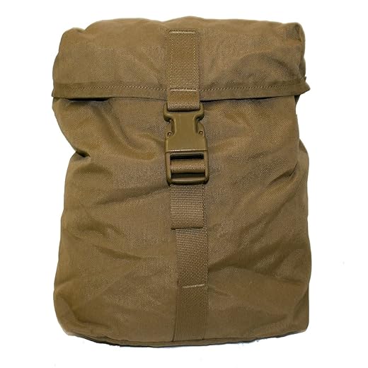 New Genuine Issue USMC ILBE Sustainment Pouch, Utility Pouch, Tactical Bags, Coyote Brown Made in USA…