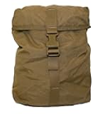 New Genuine Military Issue ILBE Sustainment Pouch, Utility Pouch, Tactical Bags, Coyote Brown Made in USA