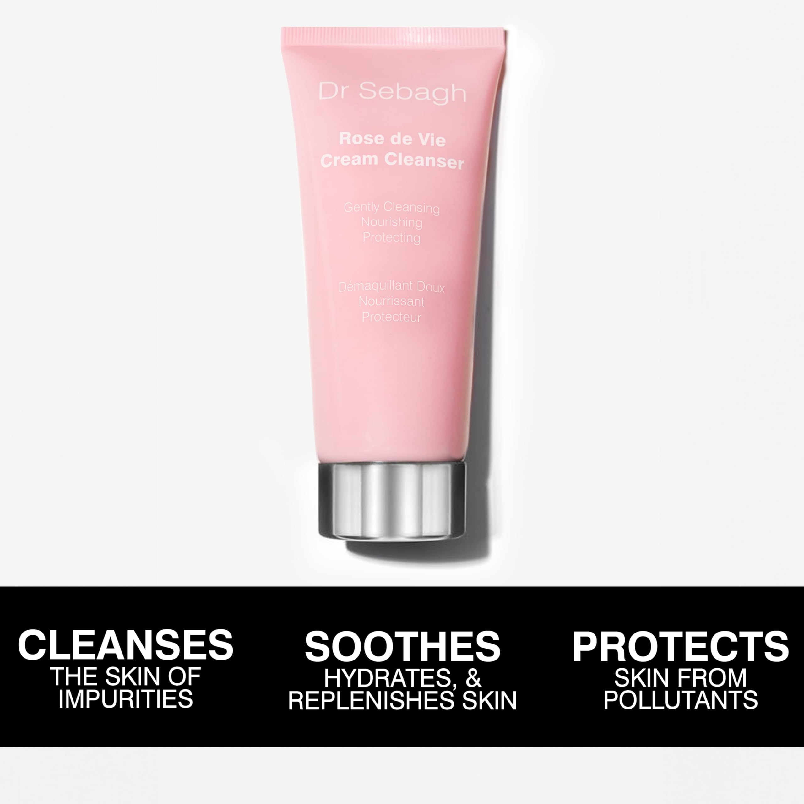 Dr. Sebagh Rose De Vie Cream Cleanser 100 Ml