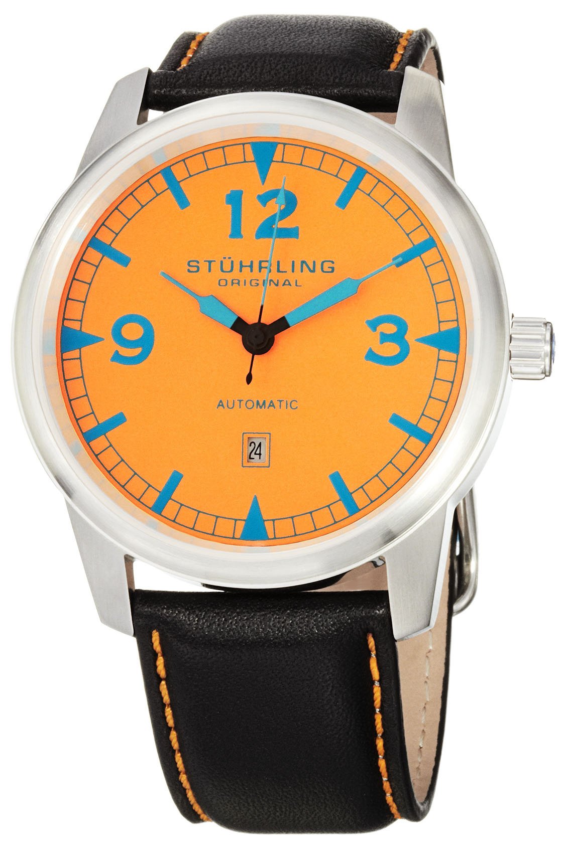 Stuhrling OriginalMen's 129A2.331517 Sportsman Tuskegee Thunderbolt Automatic Quick Set Date Watch