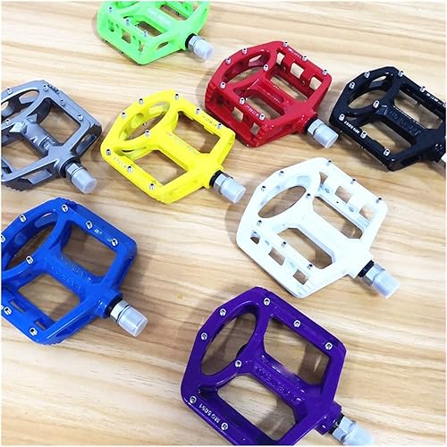 Miniatura 4 de XENITE Pedales de bicicleta de carretera de aleación de magnesio Ultraligero MTB Cojinete Bicicleta Pedal Piezas Accesorios 8 Color Pedales