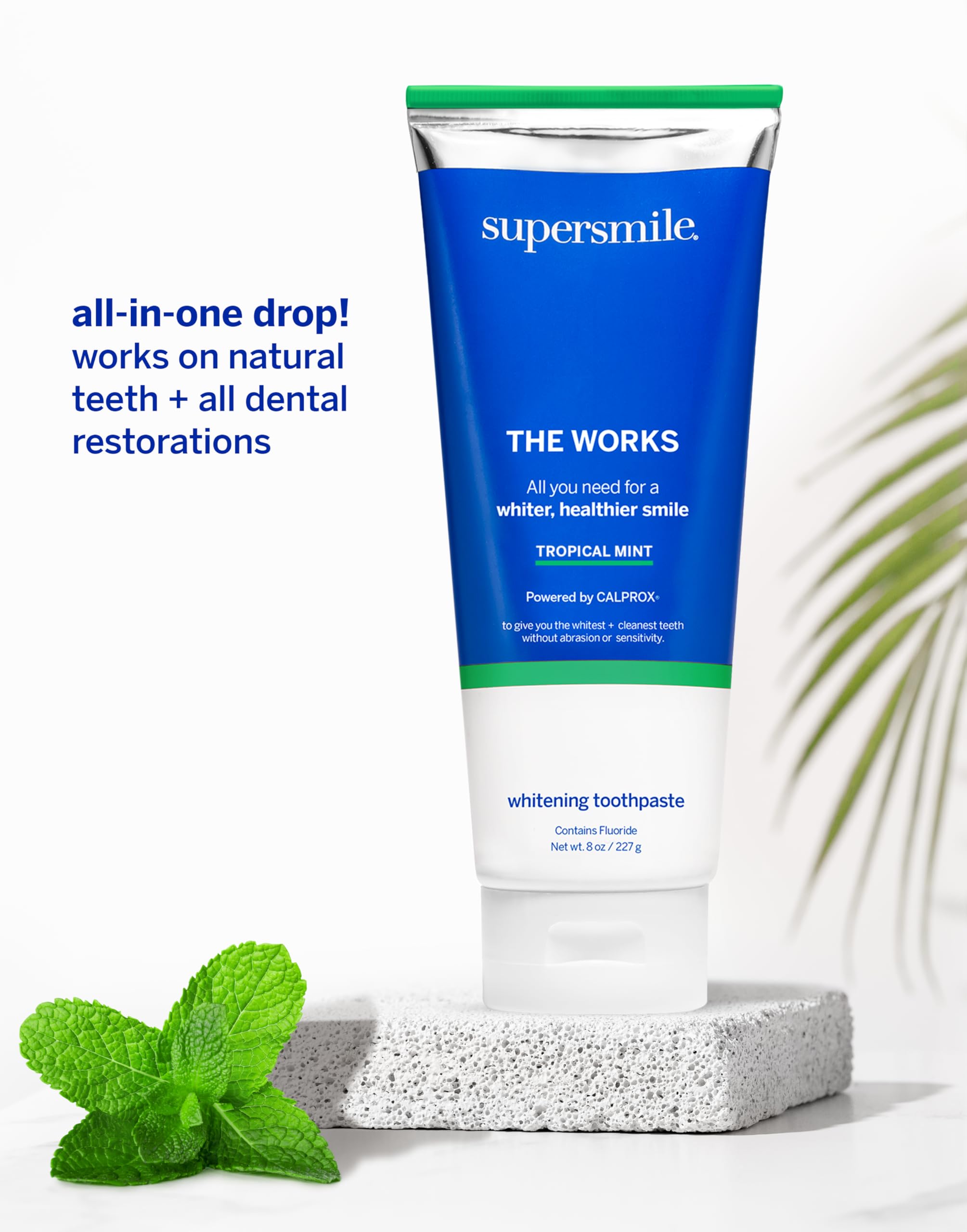 Supersmile The Works – Professional Whitening Toothpaste and Accelerator Duo – Whitens Up to 6 Shades