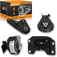 Vista 1 de Kit de montaje de transmisión del motor del motor compatible con Mazda 3 2.0L 2004-2009, Mazda 3 2.3L- sin Turbo 2004-2009 A5312 A4405 A4418 A4404