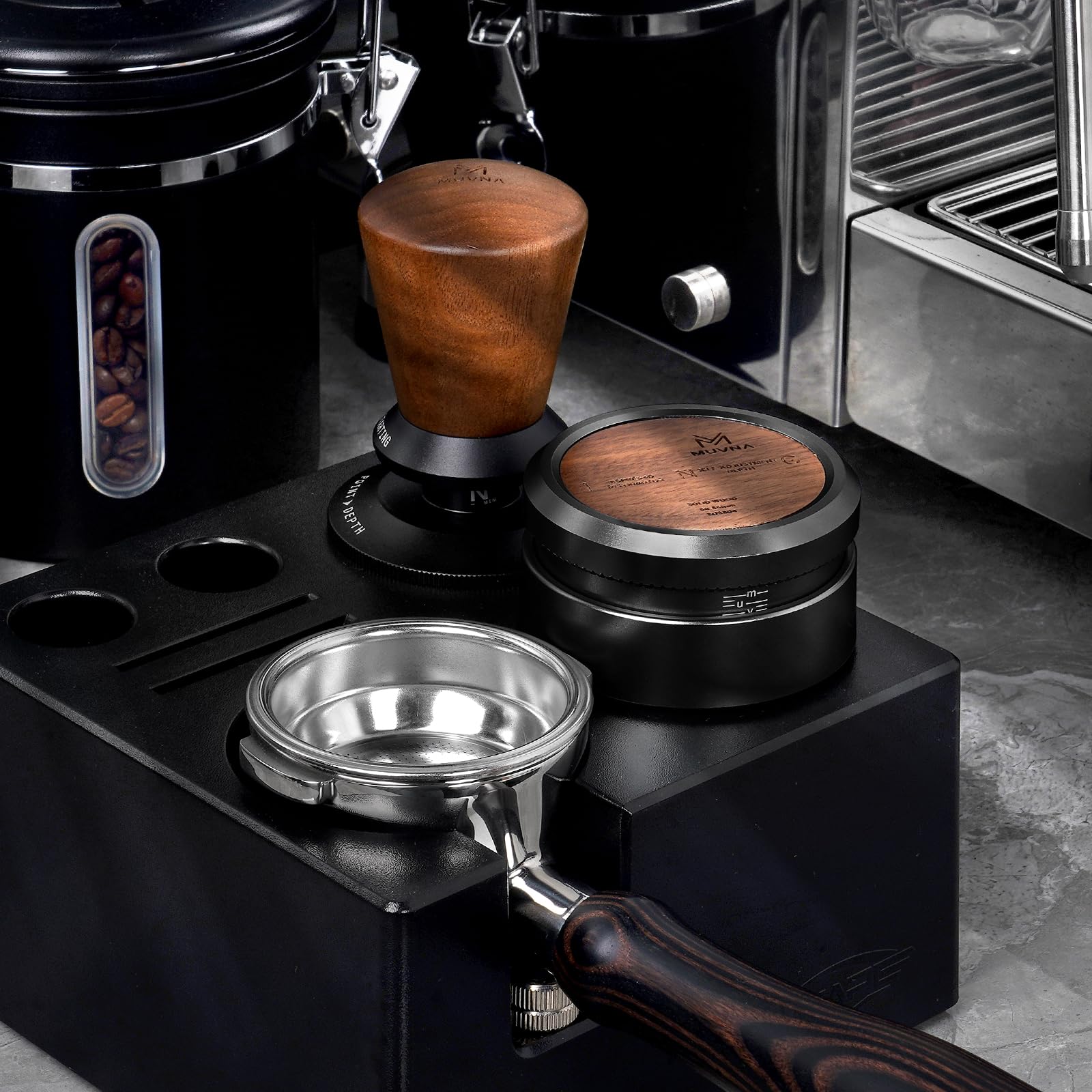 Knock Box Espresso Coffee Barista Kit K COOL Espresso Hand Tamper ...