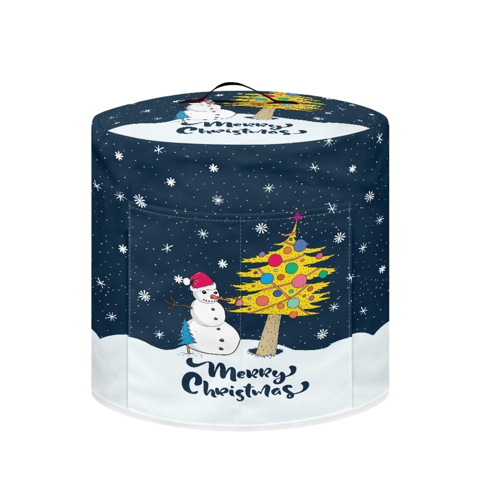 Psesaysky Christmas Tree Rice Cooker Cover Air Fryer Accessories Dust Covers Christmas Kitchen Rice Cooker Accessories with Handle