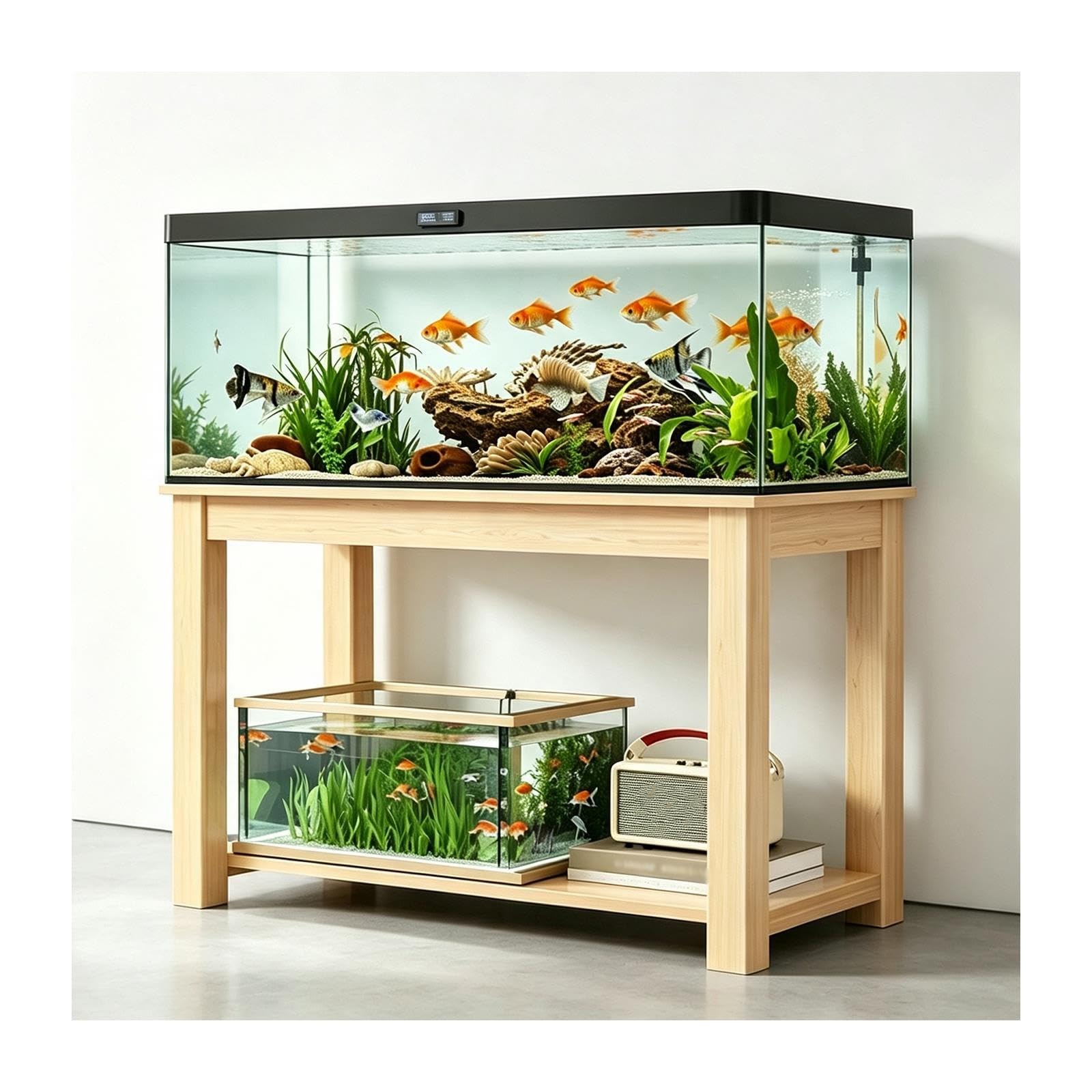 Mobile per Acquario, Supporto per Terrario, Supporto Solido