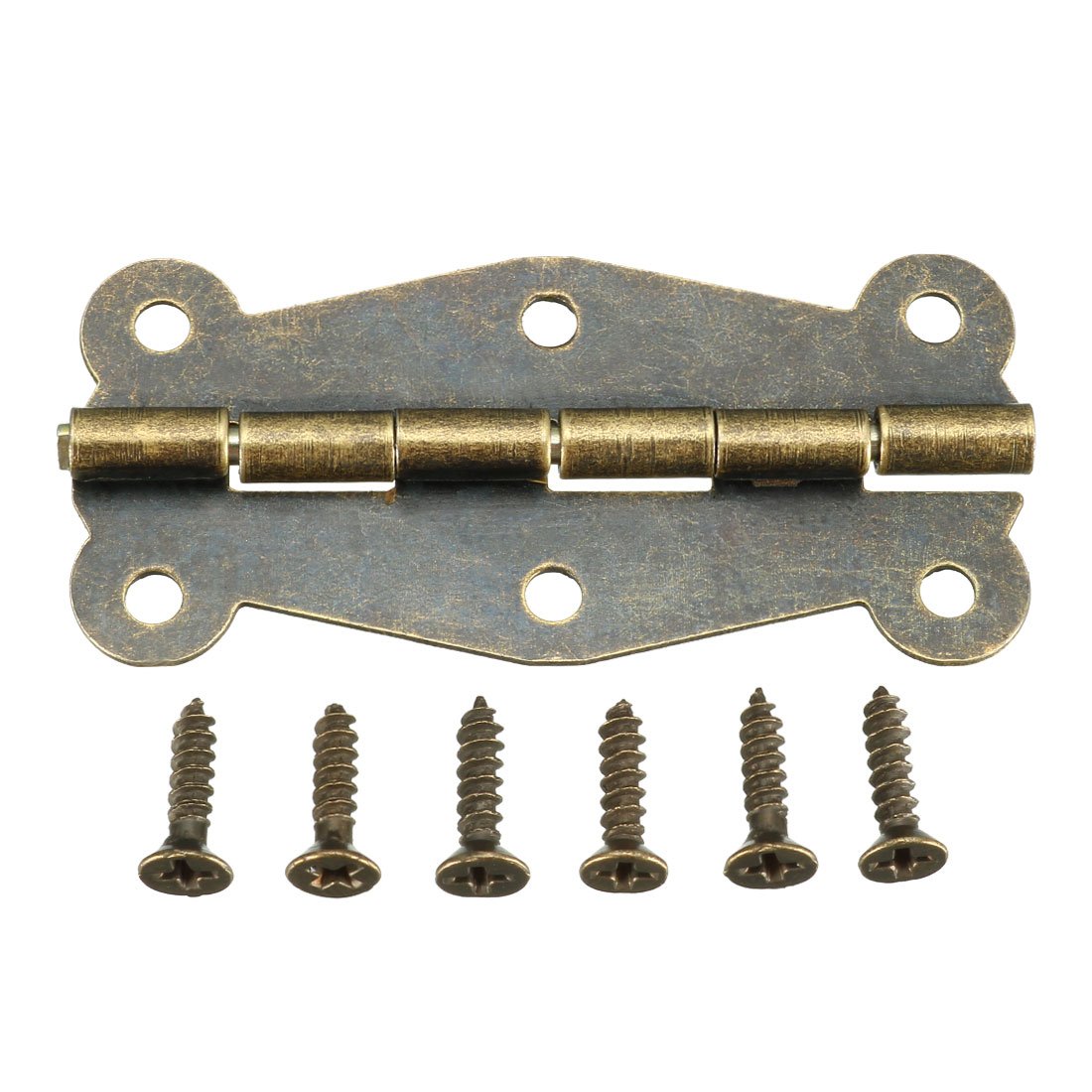 8 Piezas Bisagra Plegable 180 Grados, Bisagras Conectores De Acero